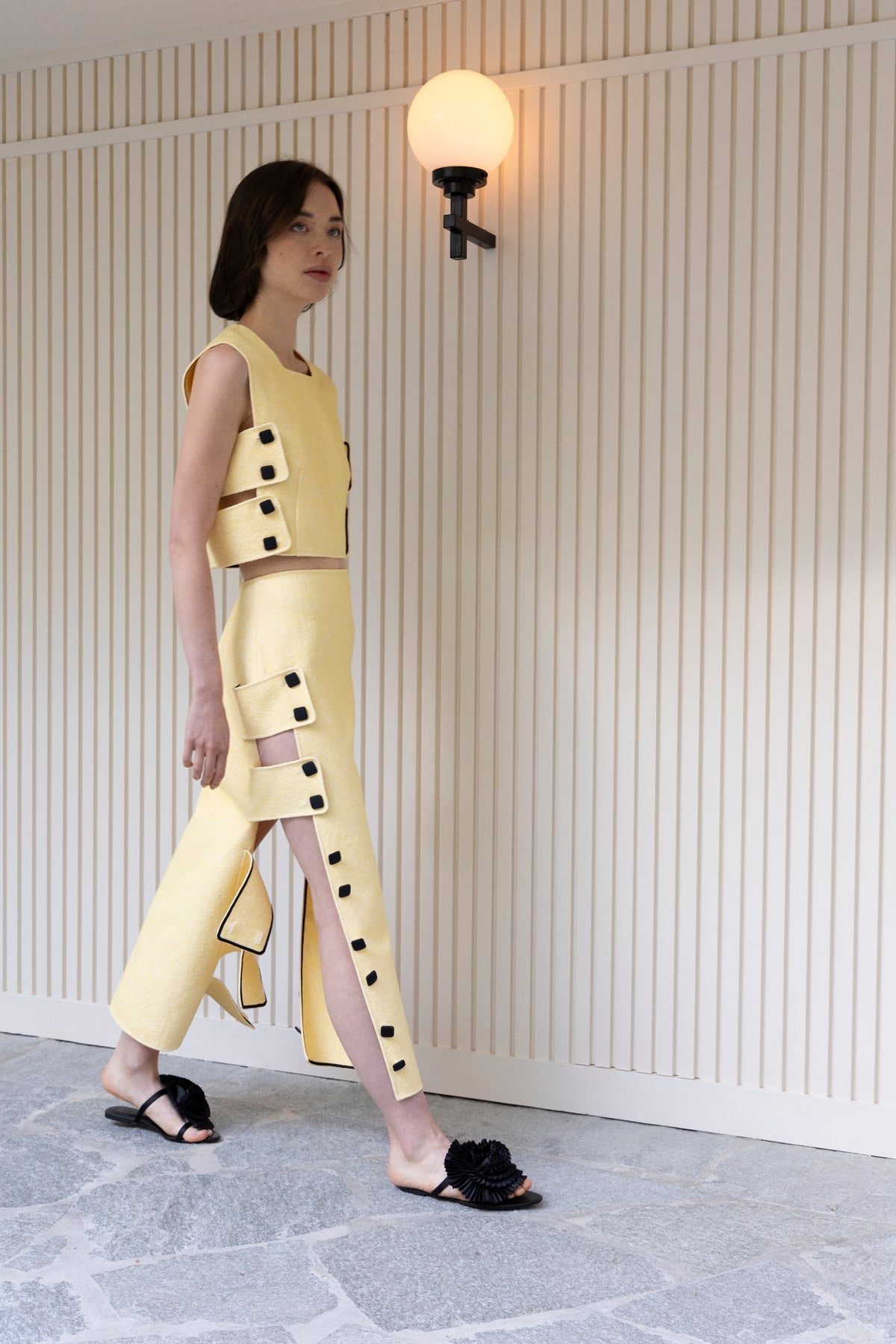 Mahjong Midi Skirt