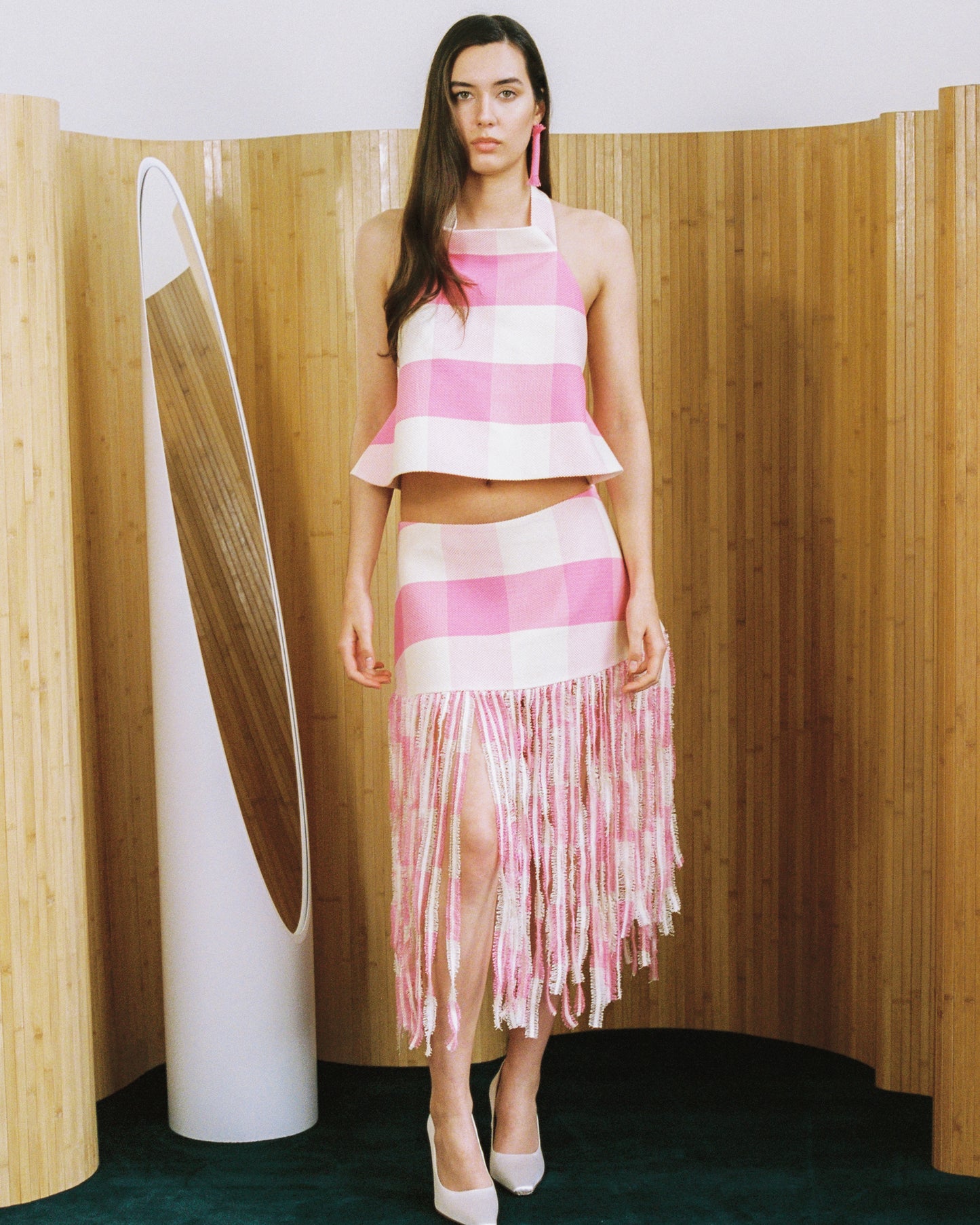 Lu Kuang Fringe Skirt