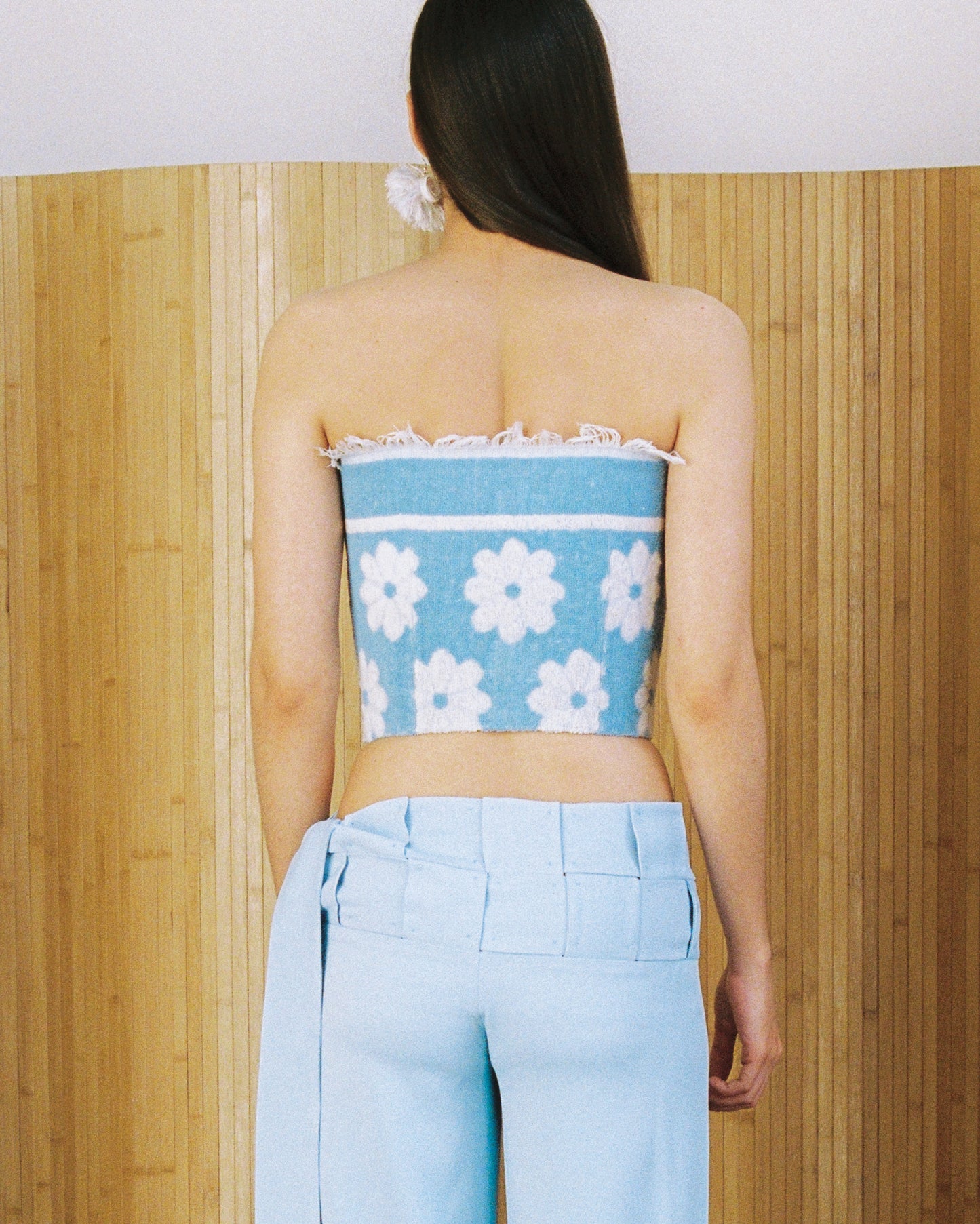Chamomile Top - Powder Blue