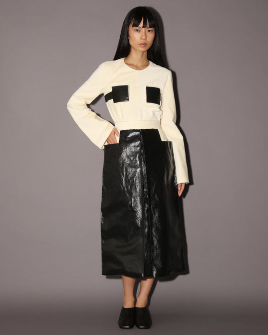 Mahjong Midi Skirt