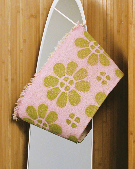 Chamomile Top - Pink & Green