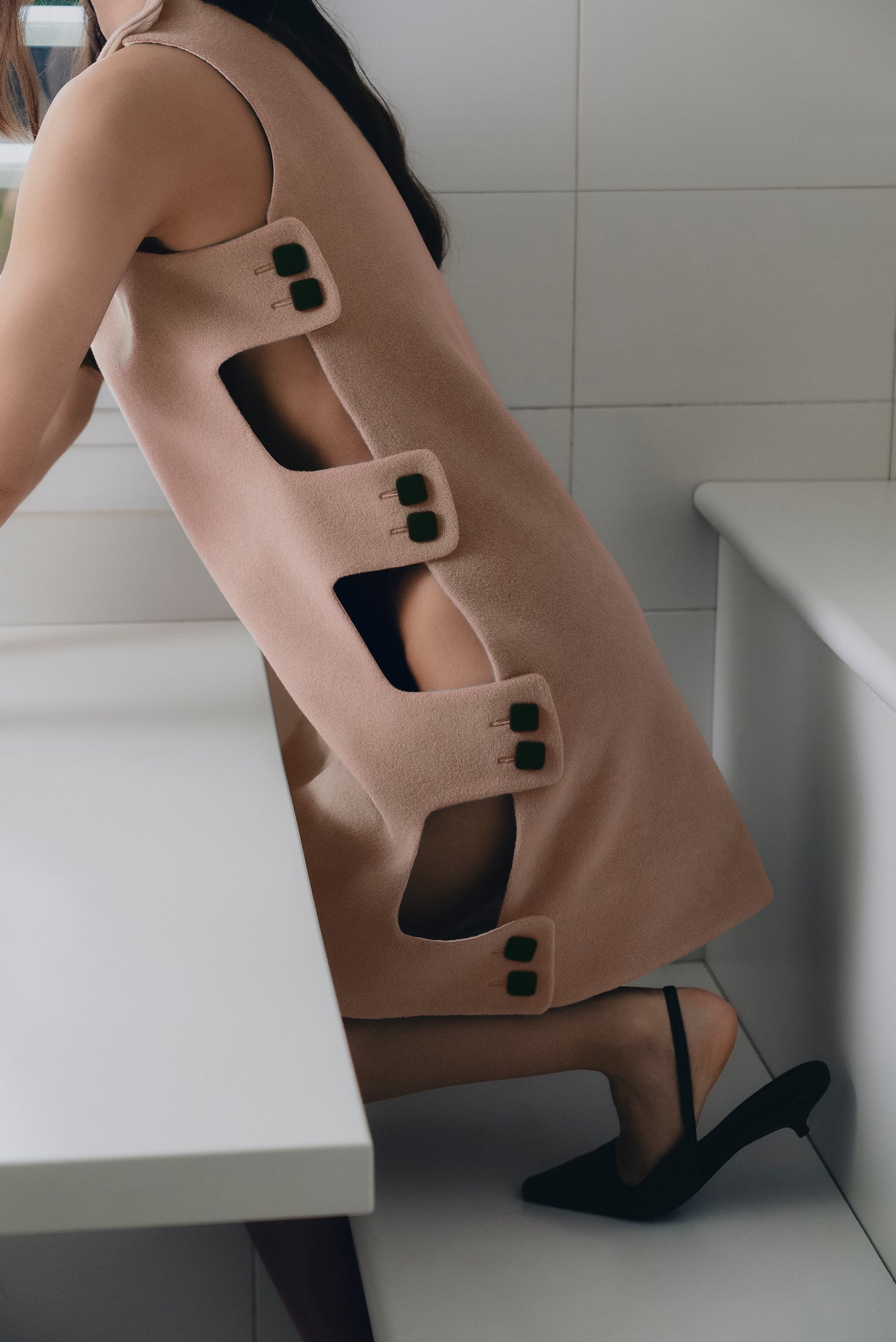 Trapeze Apron Dress