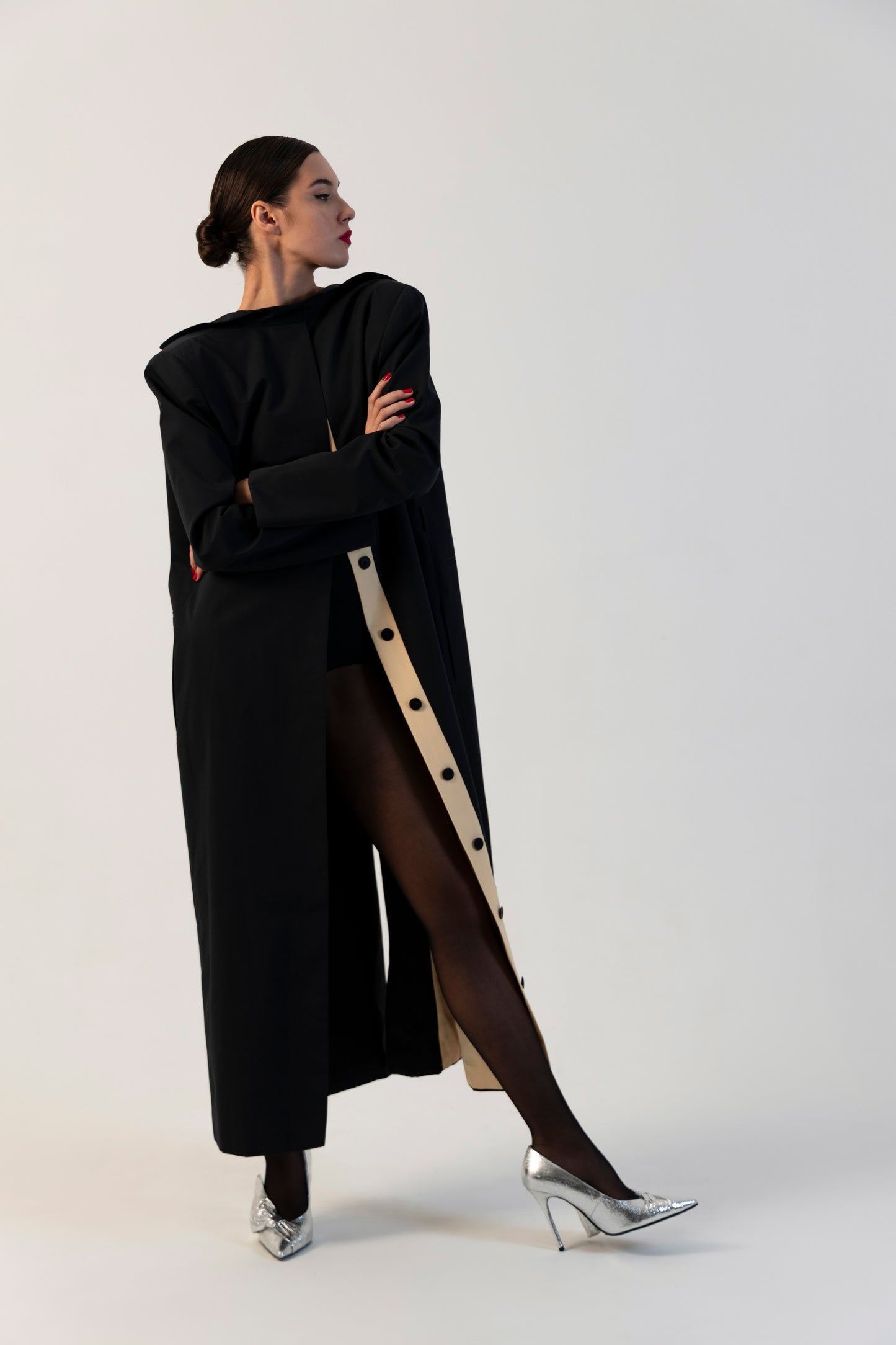 Back Slit Coat