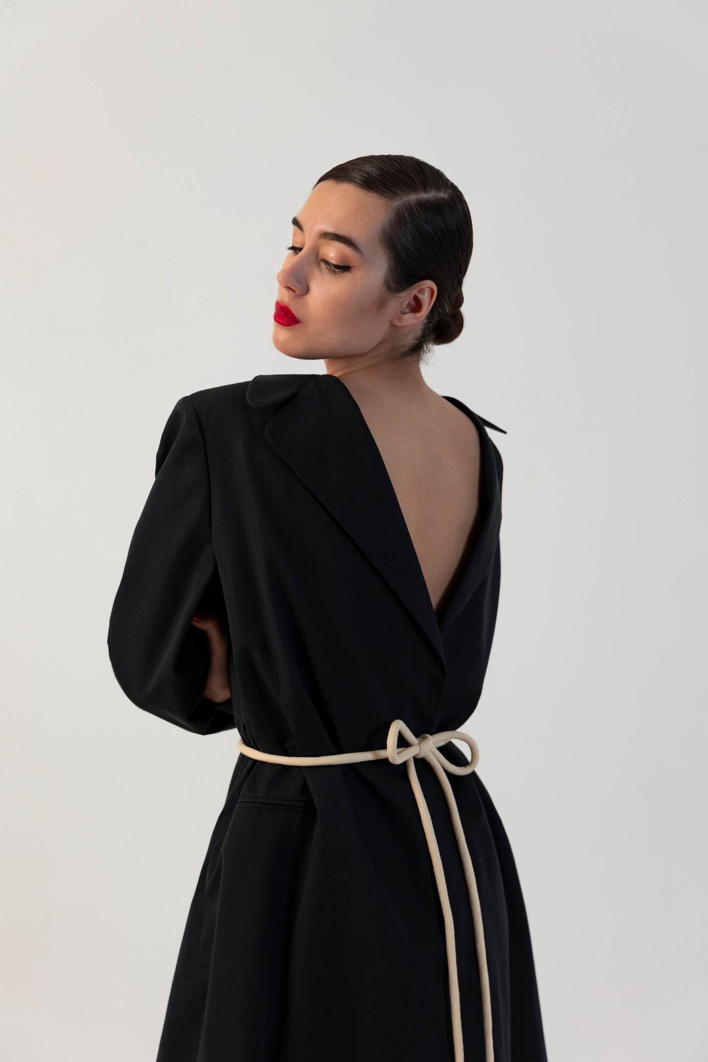 Back Slit Coat