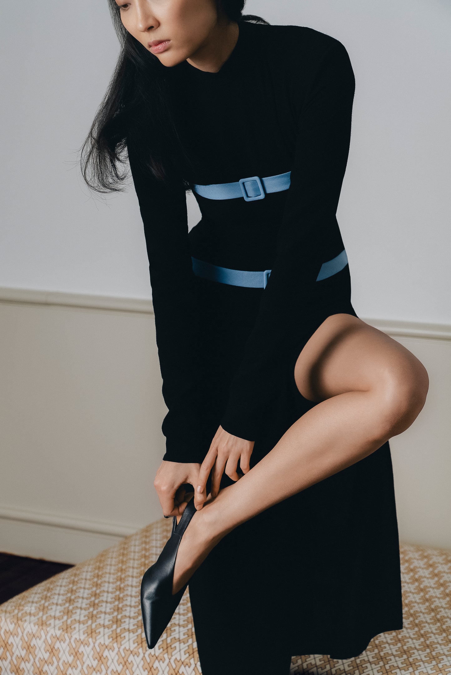 La Piscine Buckle Skirt