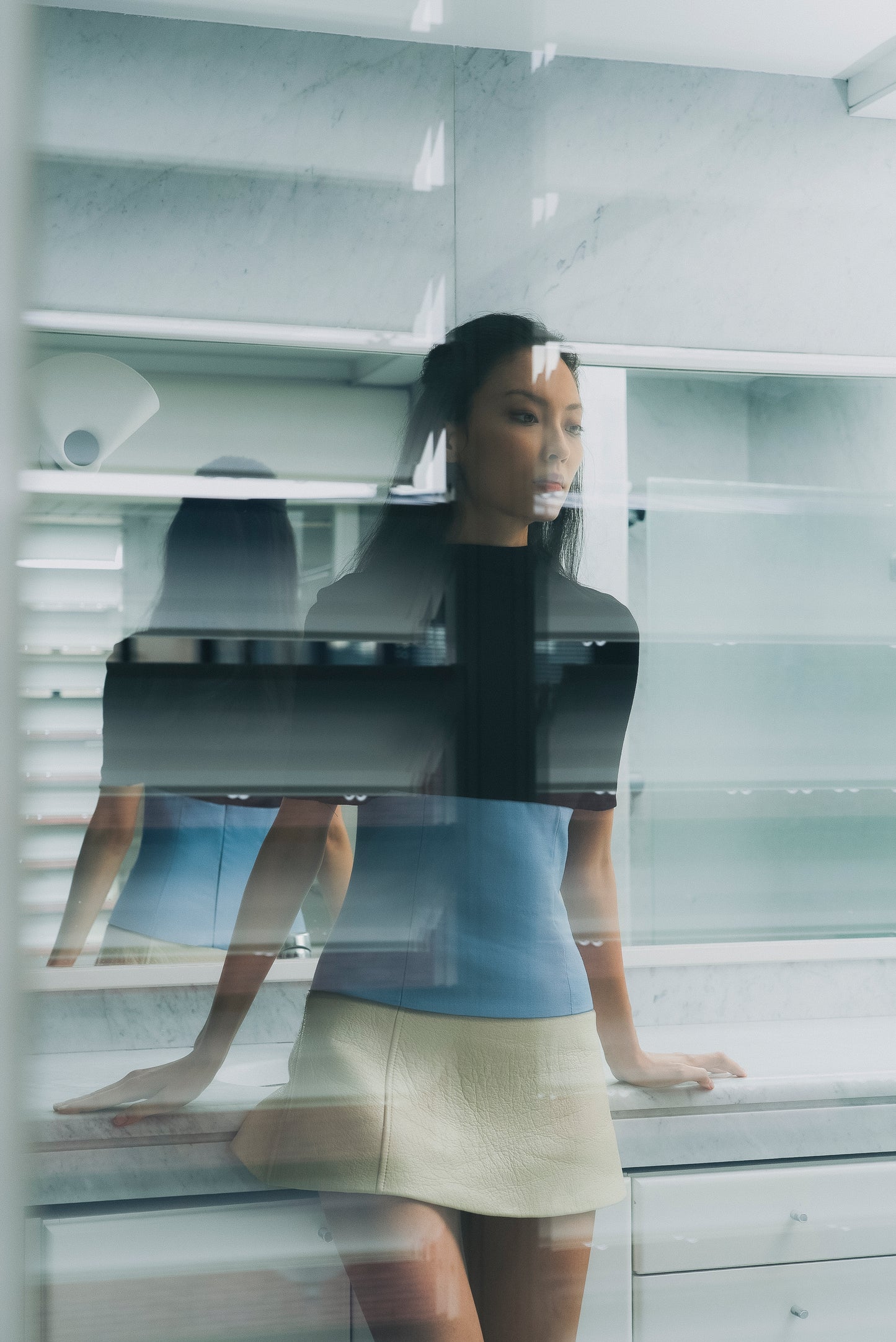 La Scène Skirt (Ivory)