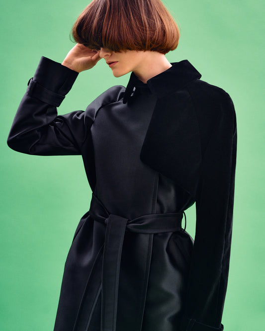 Toy Horse Midi Trench